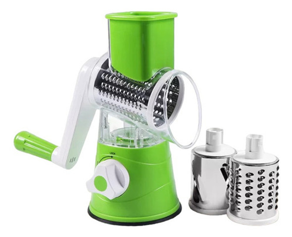 Cortador Rallador Espiral De Verduras Manual Con Manija Prof 1