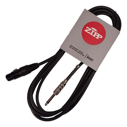 Cable Kwc Zipp Canon Plug 6 Metros Microfono Instrumentos 0
