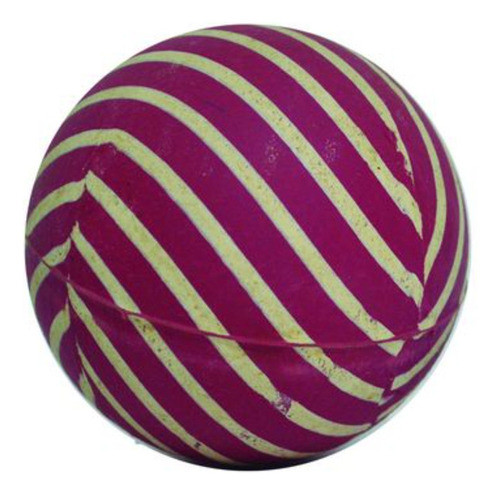 Pelota De Goma Rayada Nº5 11cm - 1501 0