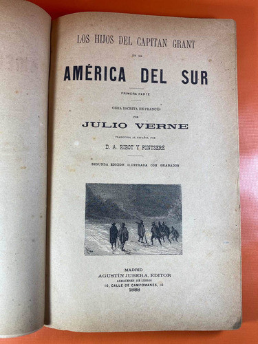 Los Hijos Del Capitan Brand | America Sur | J. Verne  1888 1