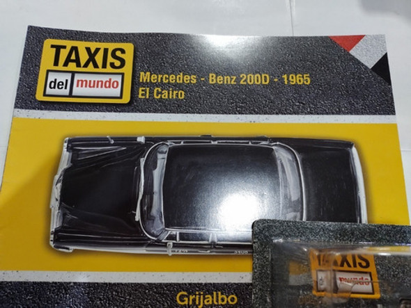 Coleccion Taxis Del Mundo Mercedes Benz 200d El Cairo Nro 14 0