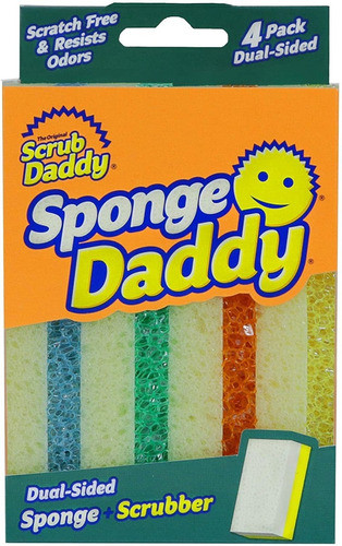Esponjas Scrub Daddy Para Superficies Multiples (pack De 4u) 0