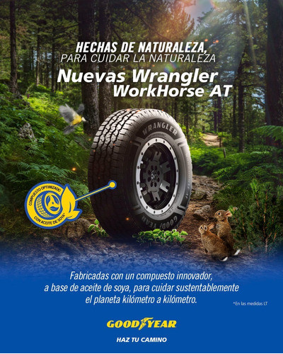 4 Cubiertas Goodyear 225/75r15 Workhorse At Col Y Balanceo. 1