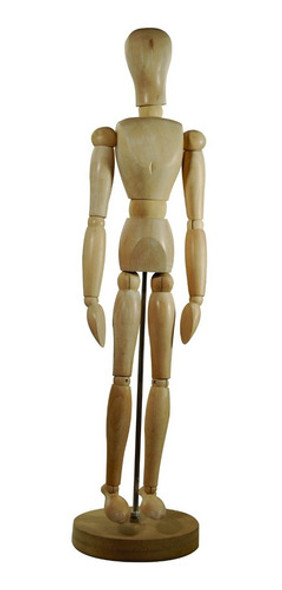 Muñeco Articulado De Madera De 40cm!!! 0