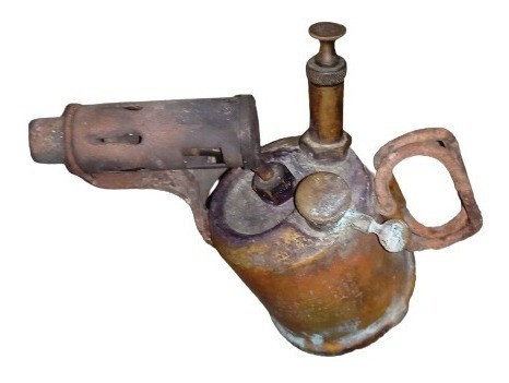 Soldador Soplete Antigüo Con Más De 120 Años !! Sueco No.407 1