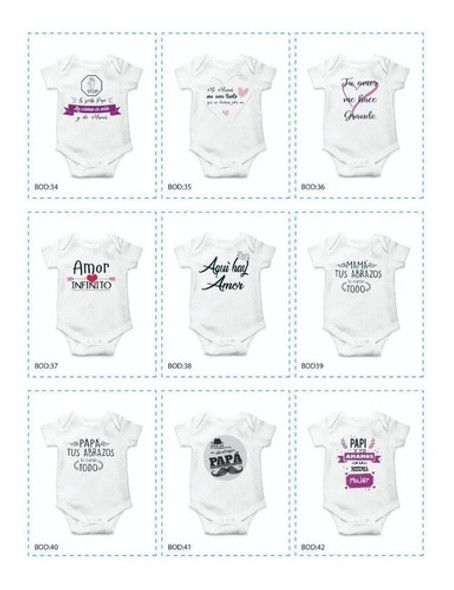Pack Sublimación Vectores Body Bebes + De 80 Diseños 1