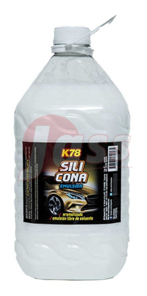 Silicona Emulsion Bidon 5lt Aromatizada K78 Int Y Ext 1