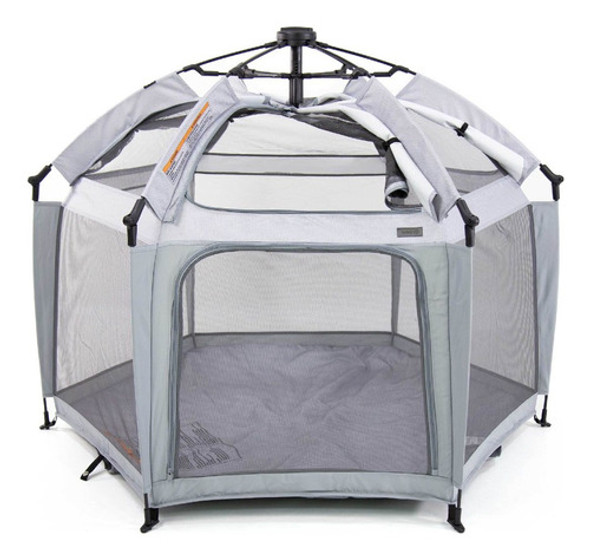 Cercadinho Bebê Tenda Portátil  Instapop Cinza Safety 1