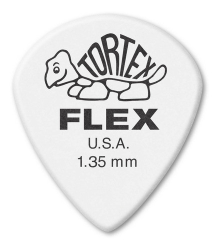 Kit 10 Palheta Dunlop Tortex Flex Jazz Iii Violão Guitarra 1