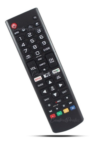 Control Remoto Para LG Smart Tv Netflix Amazon Uk6550 Lh5700 0