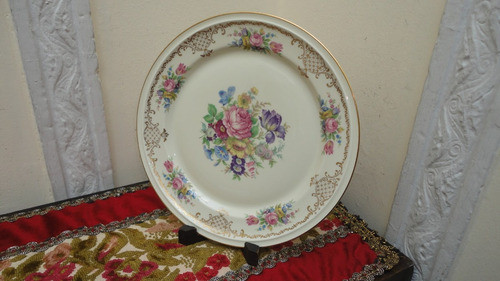 Gran Plato Porcelana Rosenthal Antiguo Impecable Vealo 1
