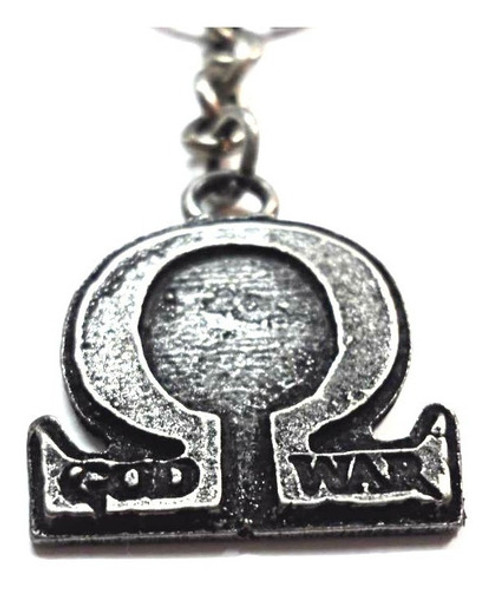 Llavero God Of War Kratos Logo Metal Gamer Geek 0