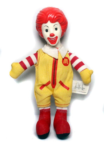 Boneco Ronald Mcdonald's Estrela 2001  17cm 0