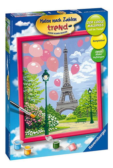 Ravensburger Pintura Por Números - Paris En Primavera Es 0