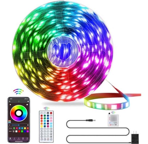 Qzyl Luces Led Para Dormitorio, Tira De Luces Led 0