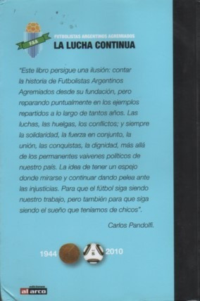 Futbolistas Argentinos Agremiados - La Lucha Continua 1