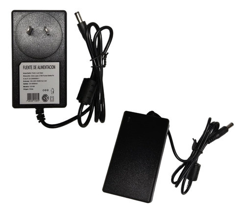 Fuente 12v 5a Transformador Plastico Switching Tira Led Cctv Pack 5 0