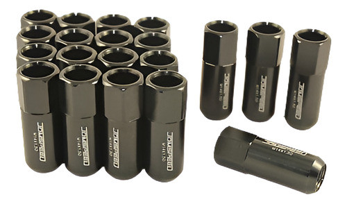Jdmspeed Extendido Aluminio Forjado Tuner Racing M14x1.5mm M 0