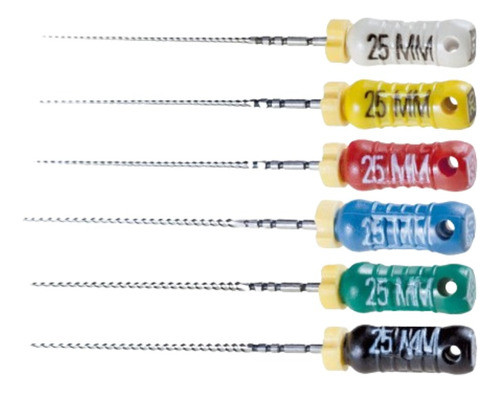 Dochem Limas K Acero Individuales #08 Al 50 25mm Odontologia 0