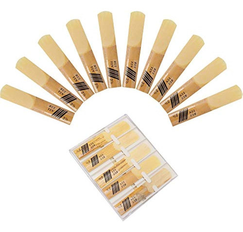 Pimoys Paquete De 10 Cañas De Clarinete En Sib Tradicionales 0