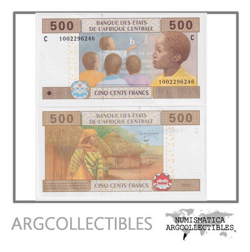 Chad Billete 500 Francos 2002 P-606c Unc 0