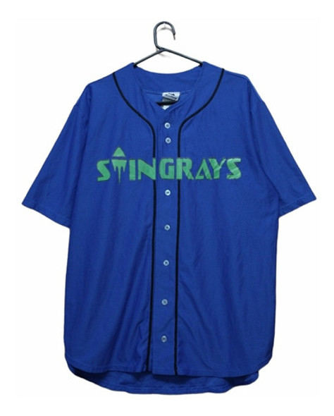 Casaca Americana Stingrays Baseball Mlb Talle M  Sku U03 0 Casaca Americana Stingrays Baseball Mlb Talle M  Sku U03 0