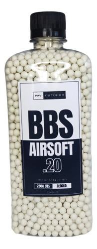 Bbs Airsoft Balines Plásti 6mm 0.20 Mfv Outdoor 2800 0,56kg 0