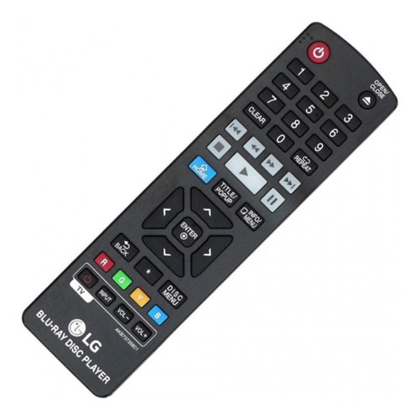 Controle Para Blu-ray LG Akb73735806 Bp440 Bp530 Bp630 Orig 0