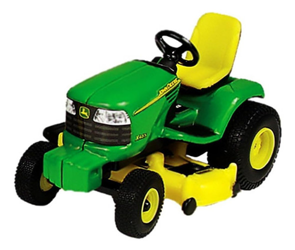 Tractor De Césped John Deere A Escala 1/32, Verde Y Amarillo 1