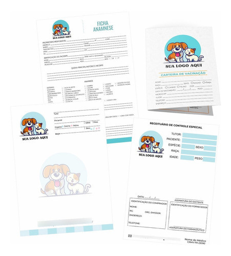 Kit Papelaria Veterinária 0