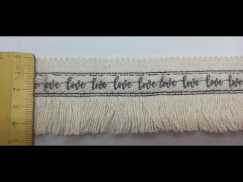 Fleco De Algodón  Love  (art 2030 Love) 0