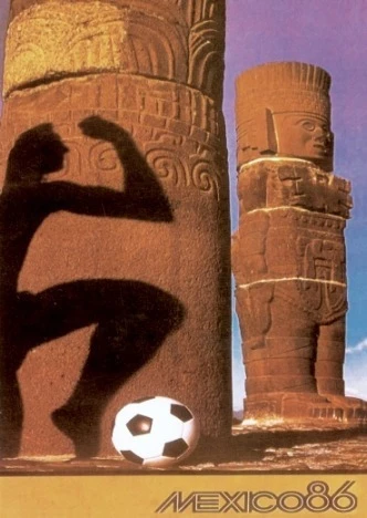 Campeonato Mundial De Fútbol México 86 - Lámina 45x30 Cm. 1