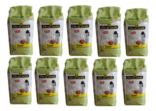Yerba Flor De Jardin Suave 1 Kg X 10 0 Yerba Flor De Jardin Suave 1 Kg X 10 0