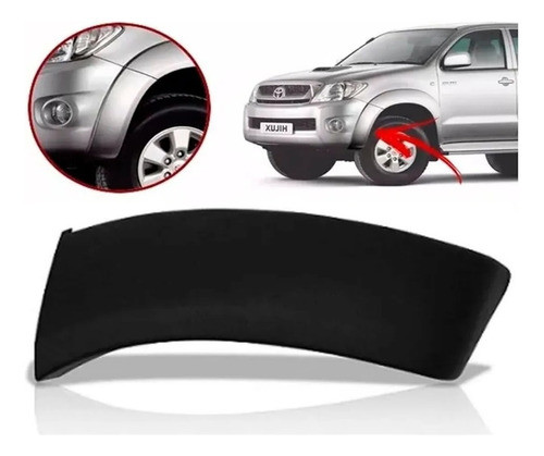 Fender Moldura Paragolpe Delantero Toyota Hilux 2008 Izquier 1
