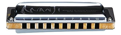 Suzuki Harmonica, Silver (m-20 Nlow-f) 1