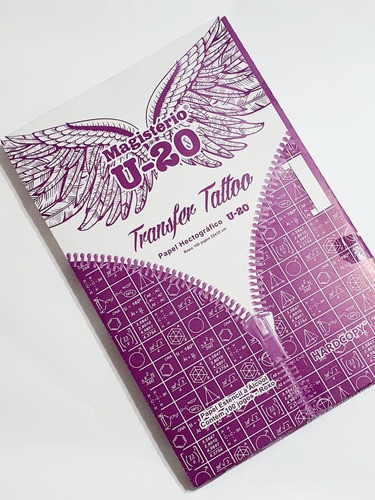 Resma X100 Papel Hectografico Para Tatuajes Magisterio U-20 0