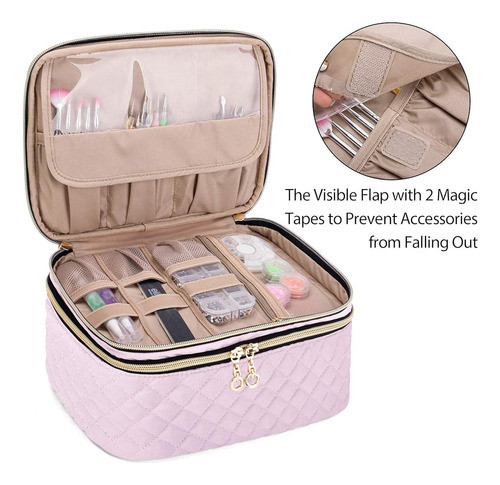 Yarwo Organizador De Esmalte De Uñas De Doble Capa, Bolsa De 1