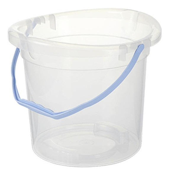 Balde Plástico Graduado Plasvale 8 Litros Translúcido 0 Balde Plástico Graduado Plasvale 8 Litros Translúcido 0