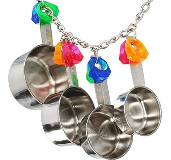 Bonka Bird Toys 1410 Cup Delight Jaula De Loro Juguetes Jaul 0