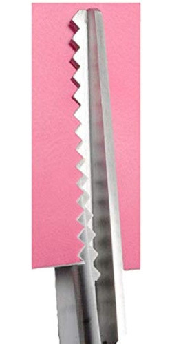 Tijeras Dentadas De Color Verde Jistl Mangos Cómodos Confecc 0