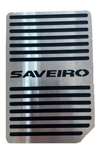 Descanso De Pé Aço Inox Premium Saveiro 2009 À 2020 1