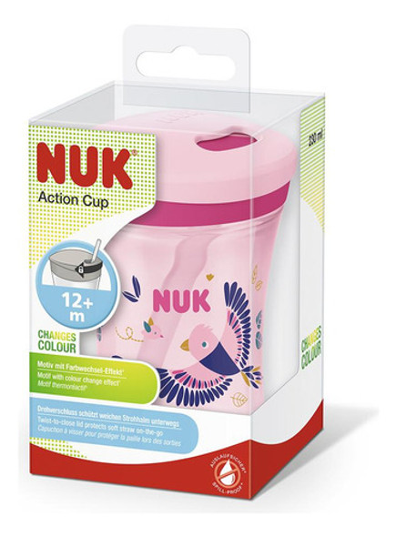 Vaso Nuk Action Cup Ef/camale 12m Niña 0