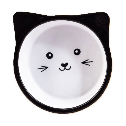 Plato/comedero En Cerámica Con Forma De Gato - Patas.uy 0