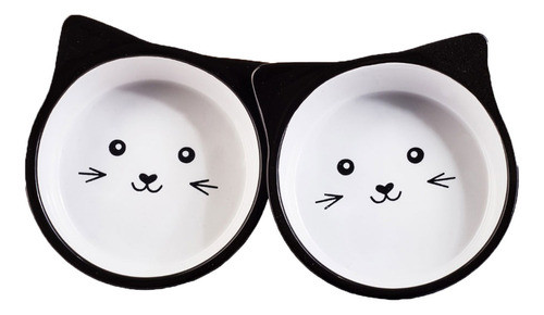 Plato/comedero En Cerámica Con Forma De Gato - Patas.uy 1