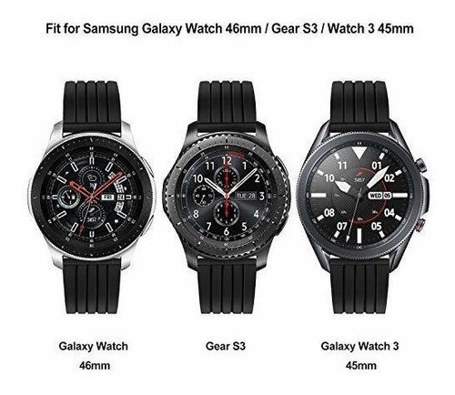Malla Para Reloj Gear 2 R380 / S3 Frontier / Ticwatch Pro 3 1