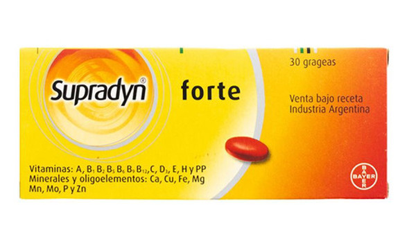 Supradyn Forte 30 Grageas 0