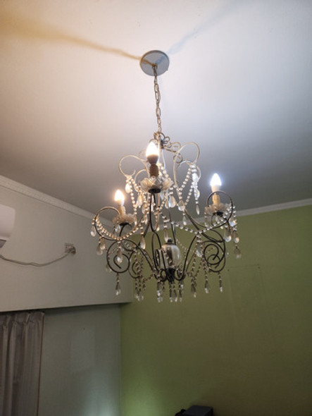 Araña Luz De Techo Usada 1