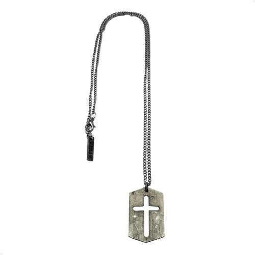 Collar Colgante Cadena Pogo Modelo Prae Cruz 0