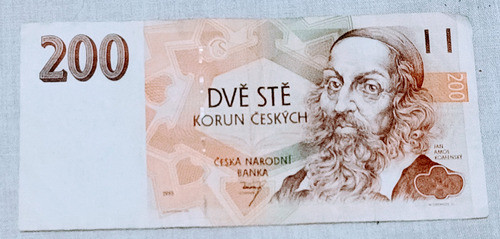 Billete 200 Korun Republica Checa 1998 0