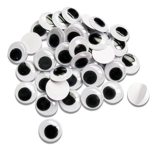 100 Ojitos Locos De 1 Cm Artesanía Niños Ojos 1
